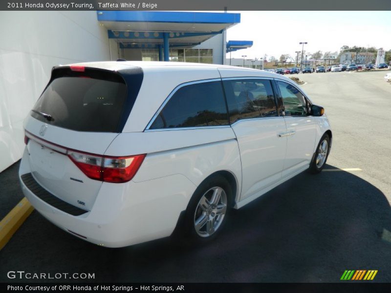 Taffeta White / Beige 2011 Honda Odyssey Touring