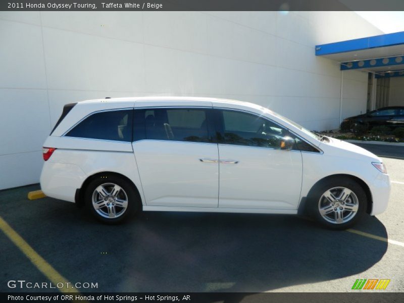 Taffeta White / Beige 2011 Honda Odyssey Touring