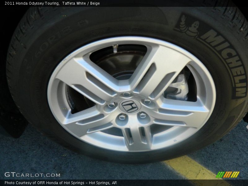 Taffeta White / Beige 2011 Honda Odyssey Touring