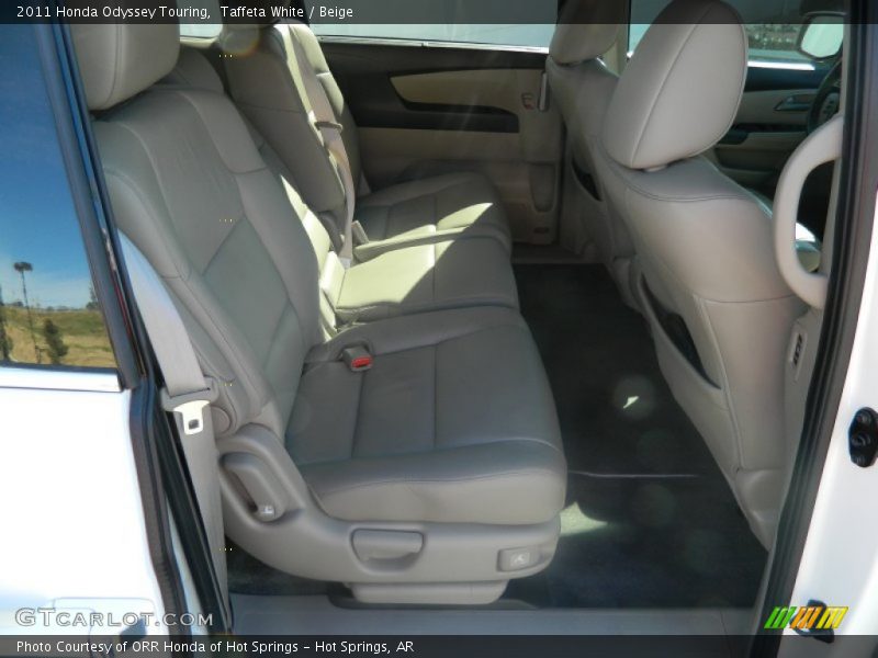 Taffeta White / Beige 2011 Honda Odyssey Touring