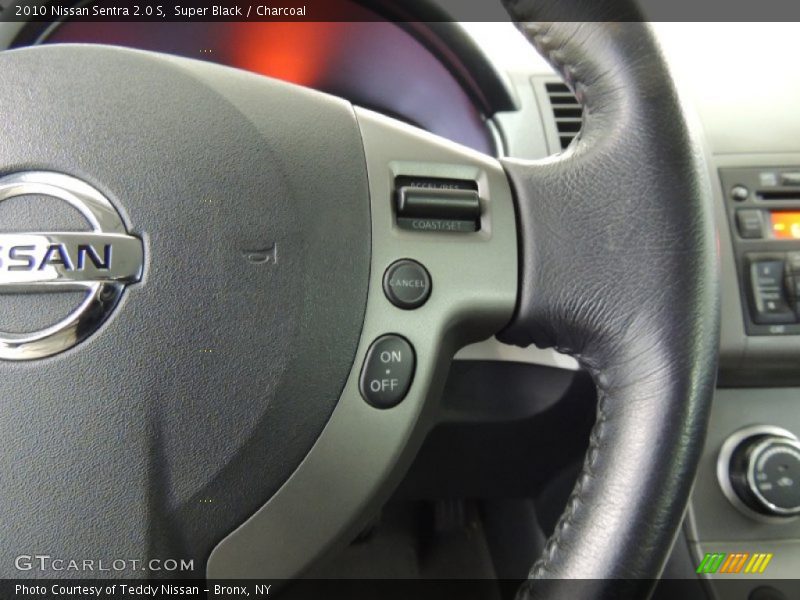 Super Black / Charcoal 2010 Nissan Sentra 2.0 S