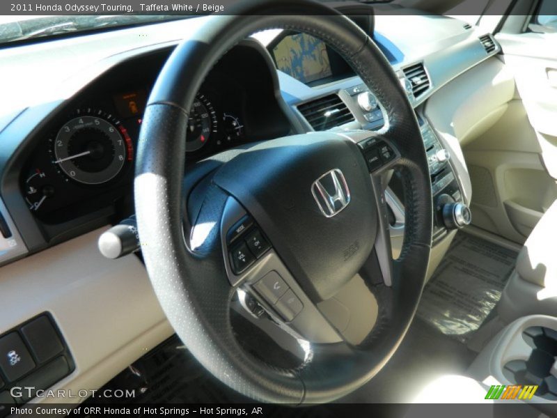 Taffeta White / Beige 2011 Honda Odyssey Touring