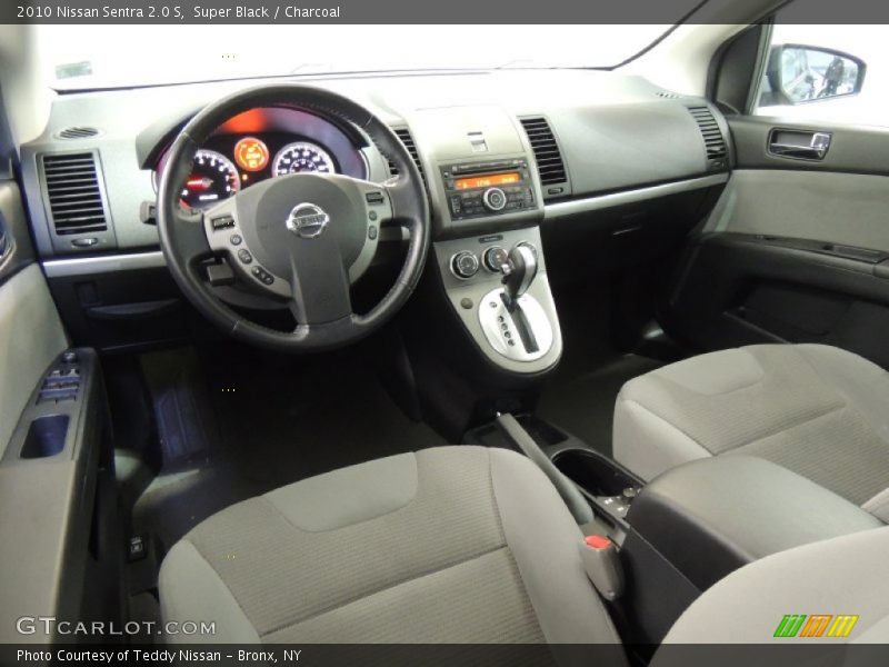 Super Black / Charcoal 2010 Nissan Sentra 2.0 S