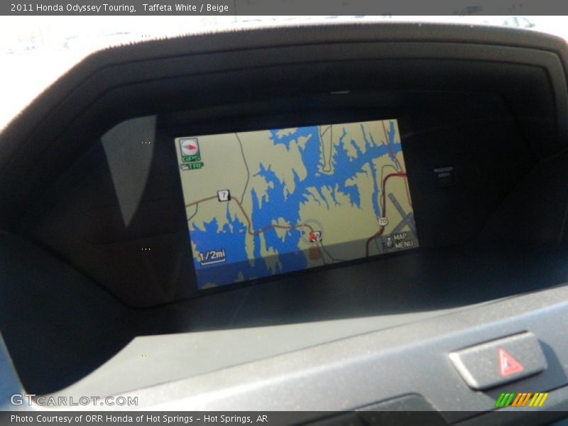 Taffeta White / Beige 2011 Honda Odyssey Touring