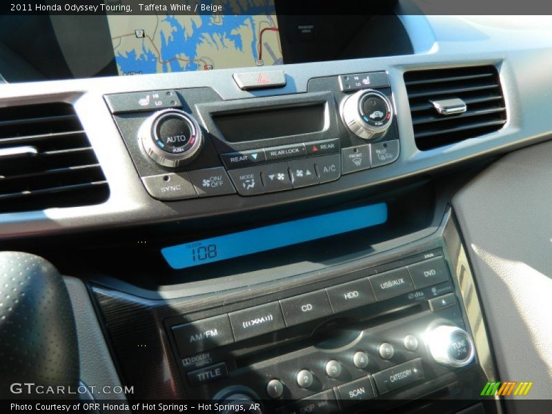 Taffeta White / Beige 2011 Honda Odyssey Touring