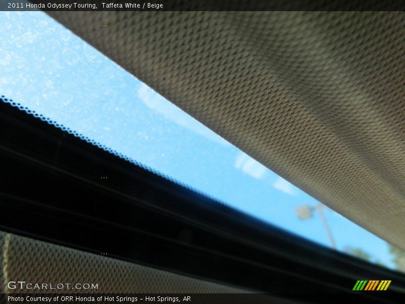 Taffeta White / Beige 2011 Honda Odyssey Touring