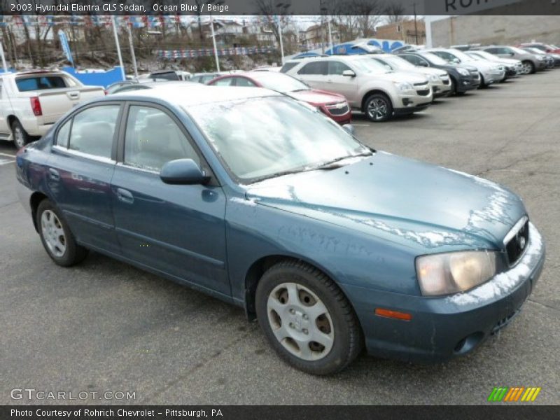  2003 Elantra GLS Sedan Ocean Blue