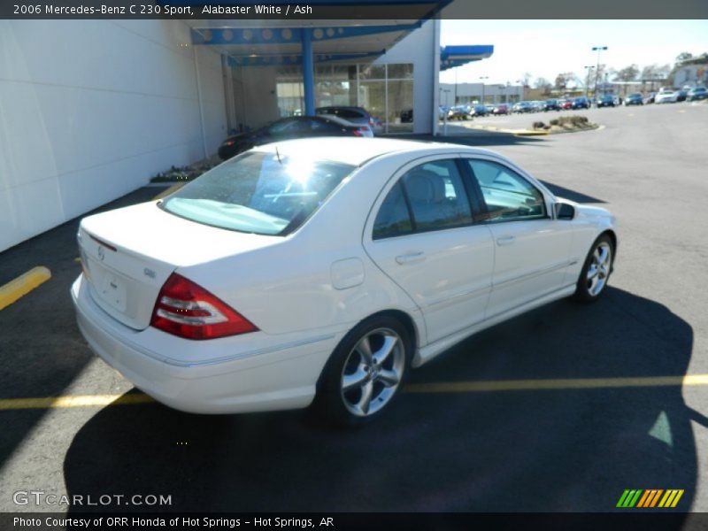 Alabaster White / Ash 2006 Mercedes-Benz C 230 Sport