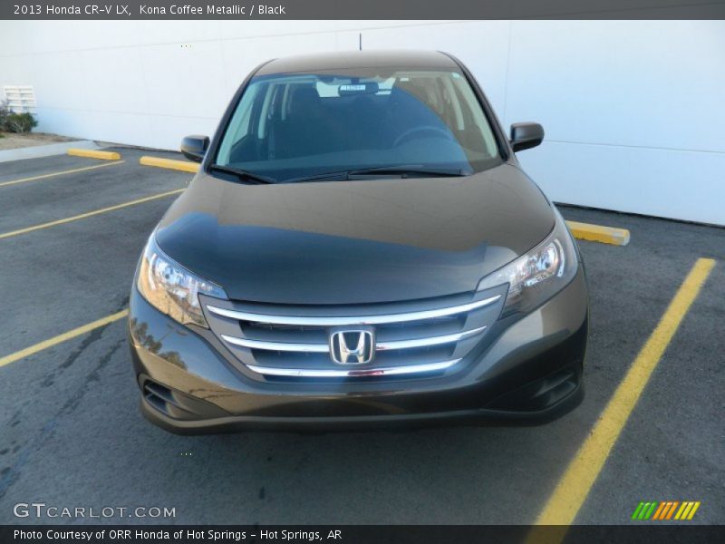 Kona Coffee Metallic / Black 2013 Honda CR-V LX