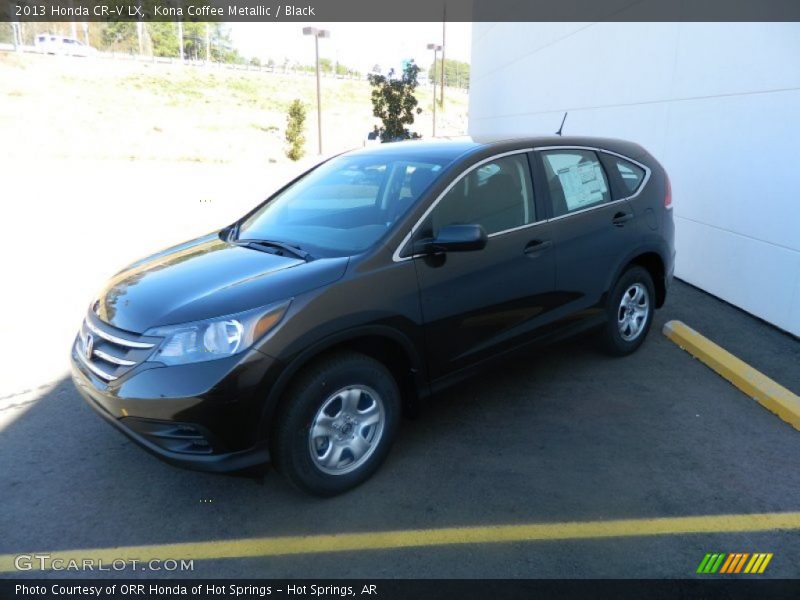 Kona Coffee Metallic / Black 2013 Honda CR-V LX