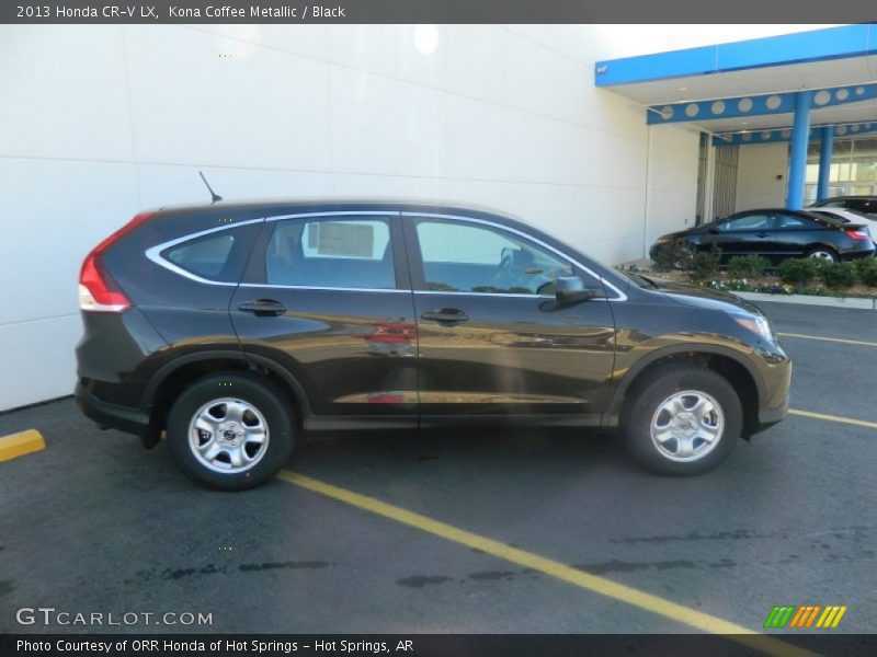 Kona Coffee Metallic / Black 2013 Honda CR-V LX