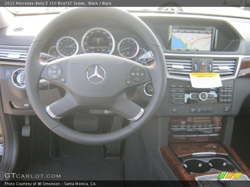 Black / Black 2013 Mercedes-Benz E 350 BlueTEC Sedan