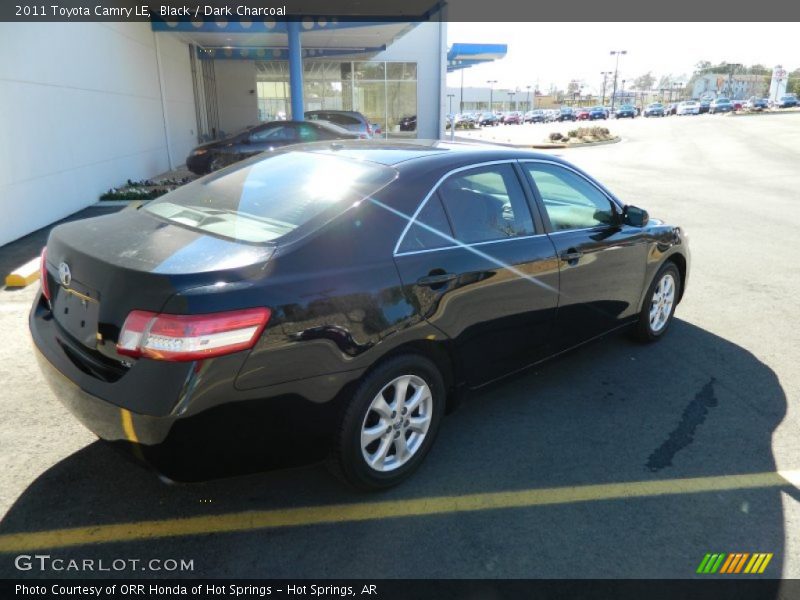 Black / Dark Charcoal 2011 Toyota Camry LE