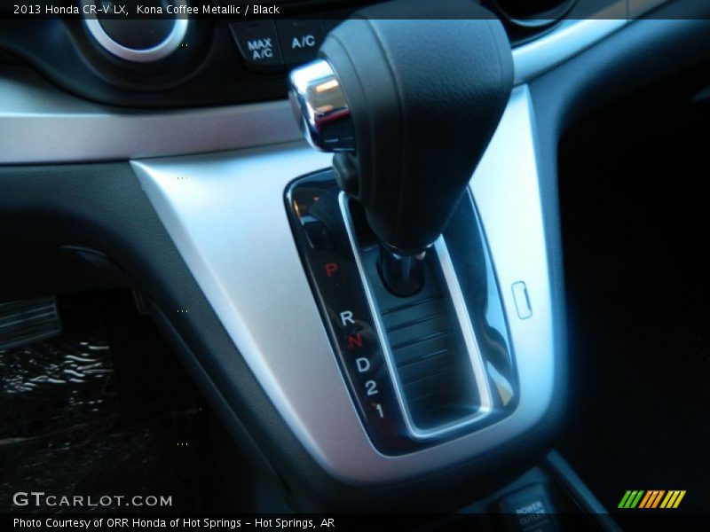 Kona Coffee Metallic / Black 2013 Honda CR-V LX