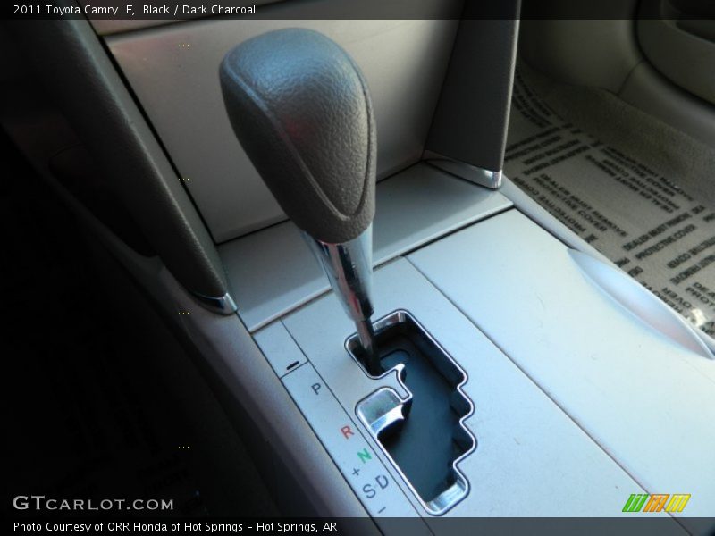 Black / Dark Charcoal 2011 Toyota Camry LE