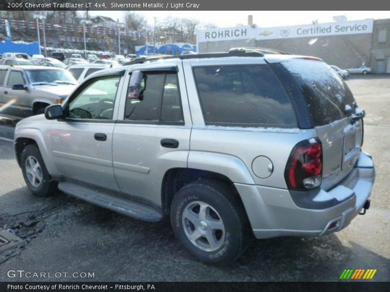 Silverstone Metallic / Light Gray 2006 Chevrolet TrailBlazer LT 4x4