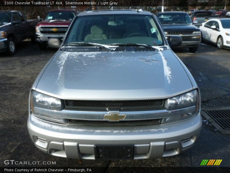 Silverstone Metallic / Light Gray 2006 Chevrolet TrailBlazer LT 4x4
