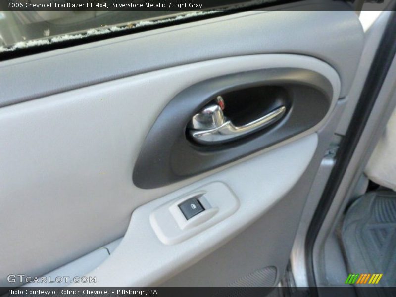 Silverstone Metallic / Light Gray 2006 Chevrolet TrailBlazer LT 4x4