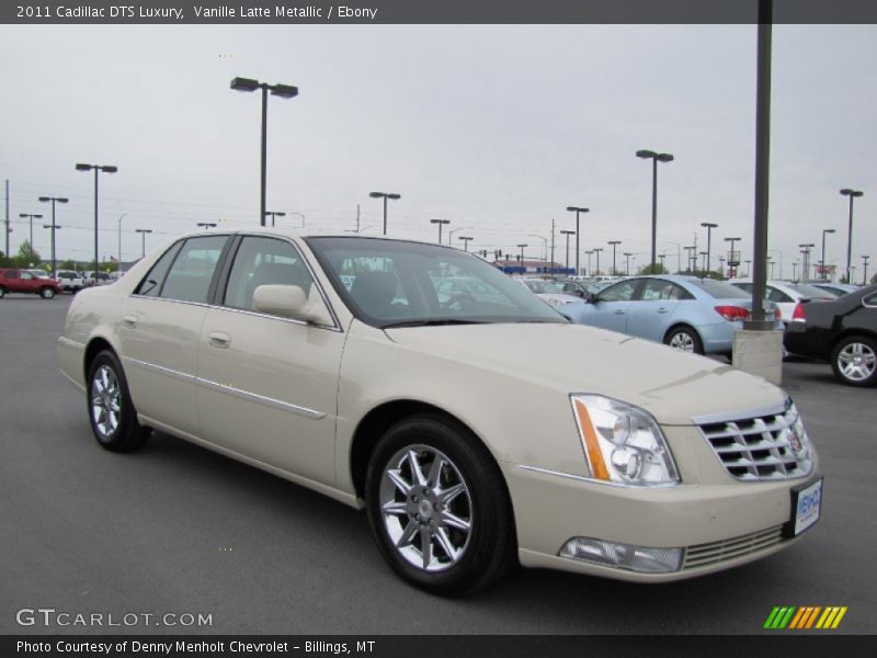 Vanille Latte Metallic / Ebony 2011 Cadillac DTS Luxury