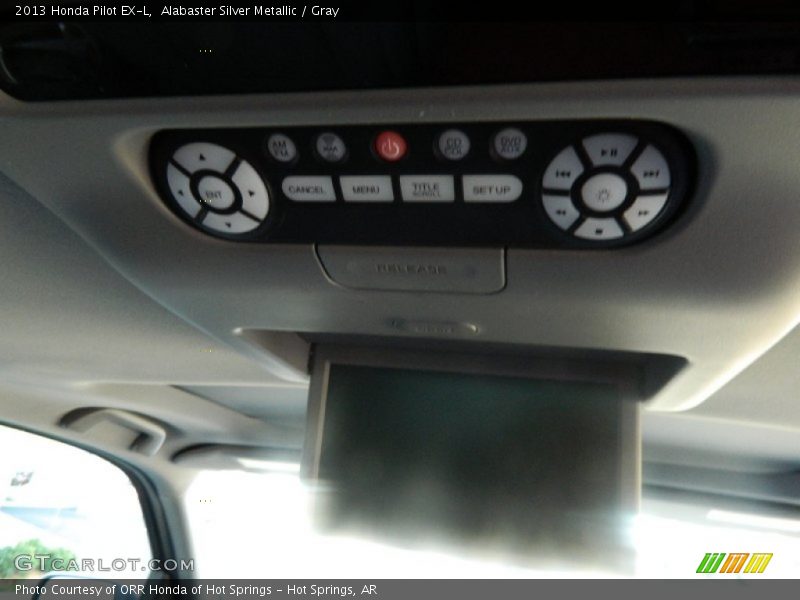 Alabaster Silver Metallic / Gray 2013 Honda Pilot EX-L