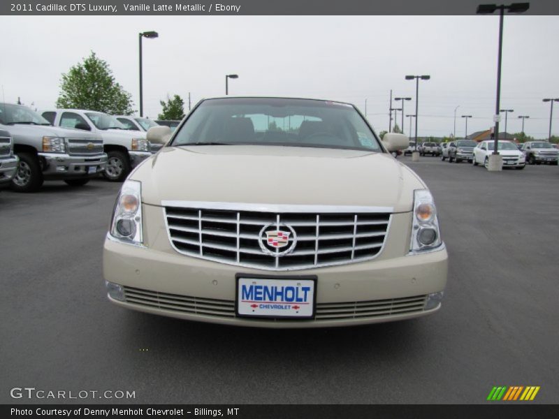 Vanille Latte Metallic / Ebony 2011 Cadillac DTS Luxury