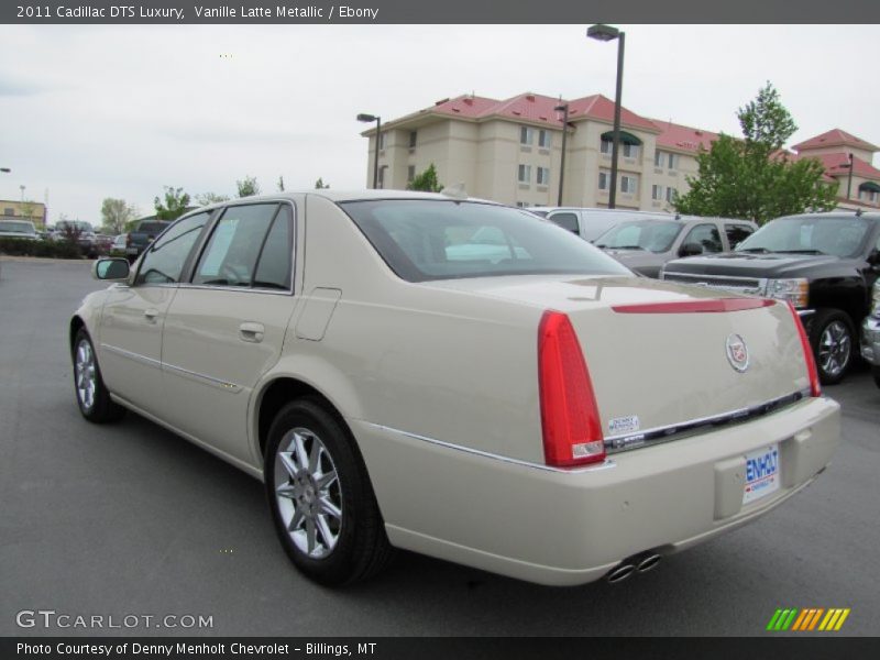 Vanille Latte Metallic / Ebony 2011 Cadillac DTS Luxury