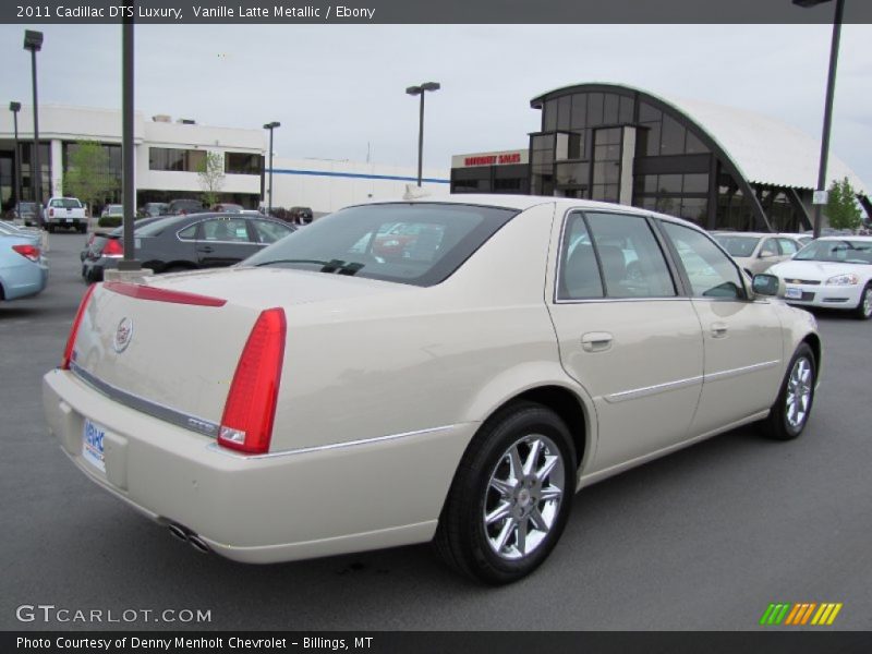 Vanille Latte Metallic / Ebony 2011 Cadillac DTS Luxury
