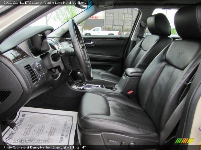 Vanille Latte Metallic / Ebony 2011 Cadillac DTS Luxury