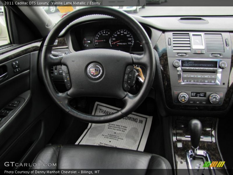 Vanille Latte Metallic / Ebony 2011 Cadillac DTS Luxury