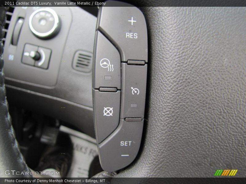 Vanille Latte Metallic / Ebony 2011 Cadillac DTS Luxury