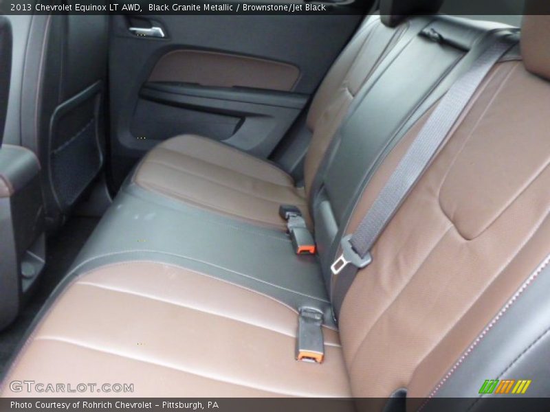 Black Granite Metallic / Brownstone/Jet Black 2013 Chevrolet Equinox LT AWD