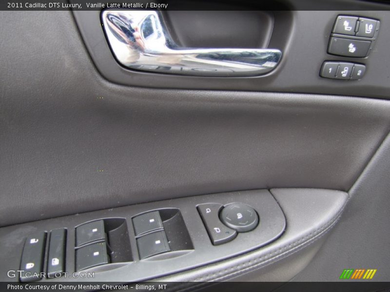 Vanille Latte Metallic / Ebony 2011 Cadillac DTS Luxury