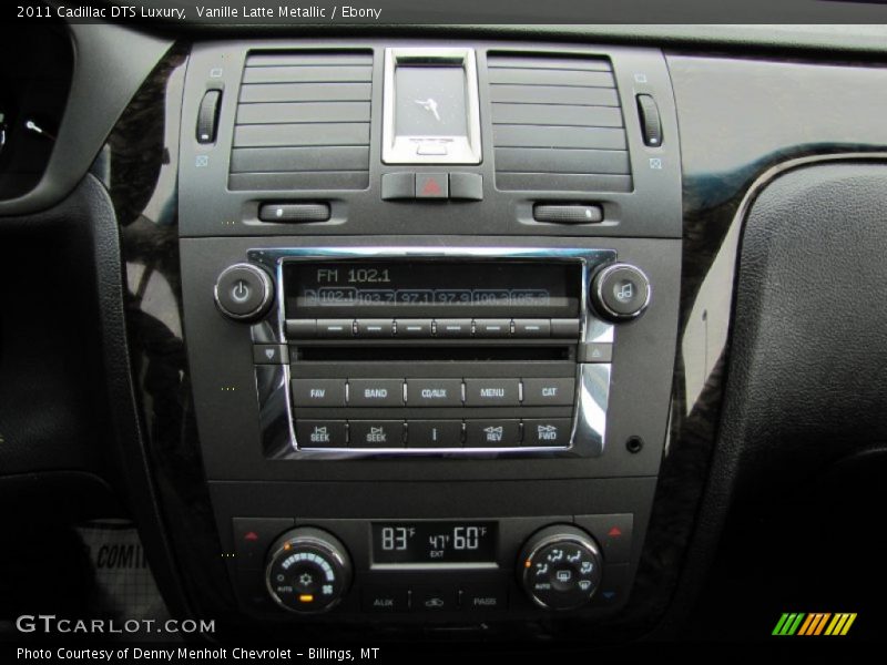 Vanille Latte Metallic / Ebony 2011 Cadillac DTS Luxury