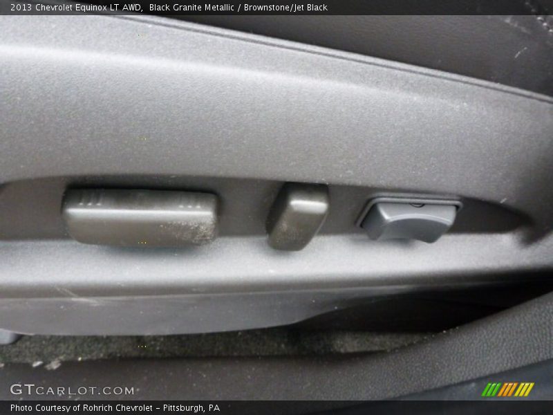 Black Granite Metallic / Brownstone/Jet Black 2013 Chevrolet Equinox LT AWD