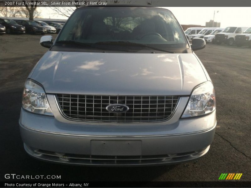Silver Frost Metallic / Flint Gray 2007 Ford Freestar SEL