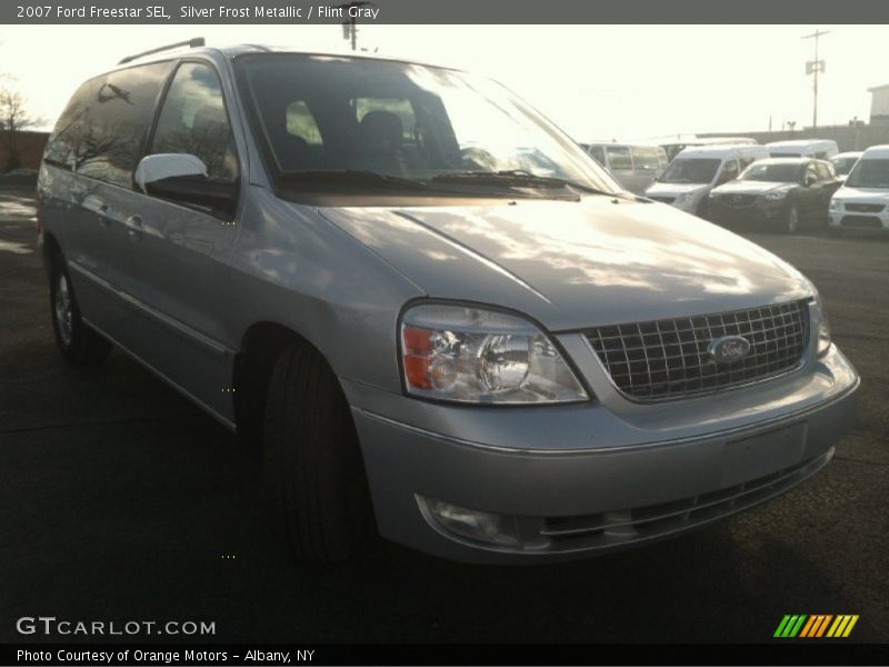 Silver Frost Metallic / Flint Gray 2007 Ford Freestar SEL