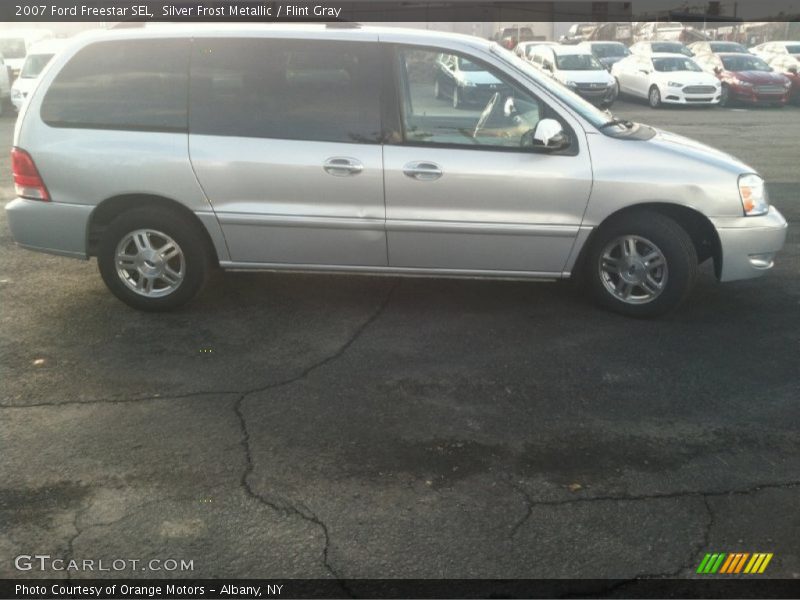 Silver Frost Metallic / Flint Gray 2007 Ford Freestar SEL