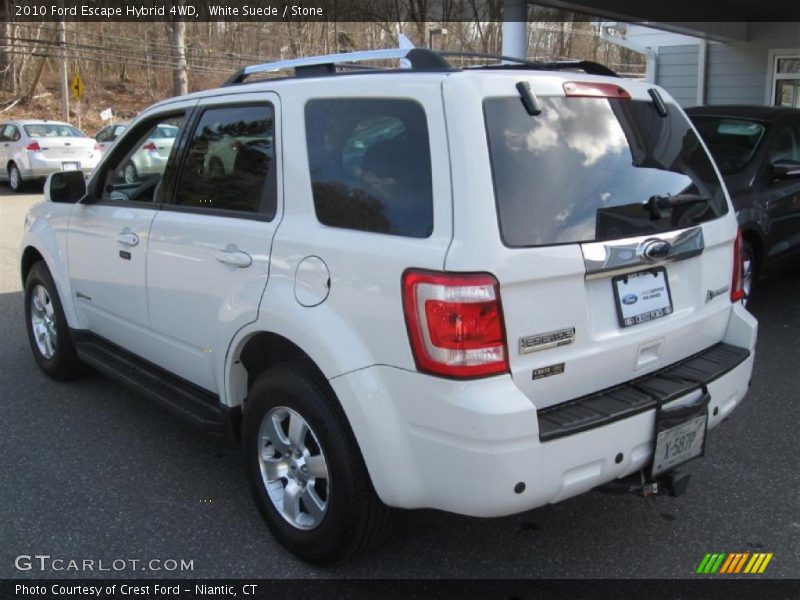 White Suede / Stone 2010 Ford Escape Hybrid 4WD