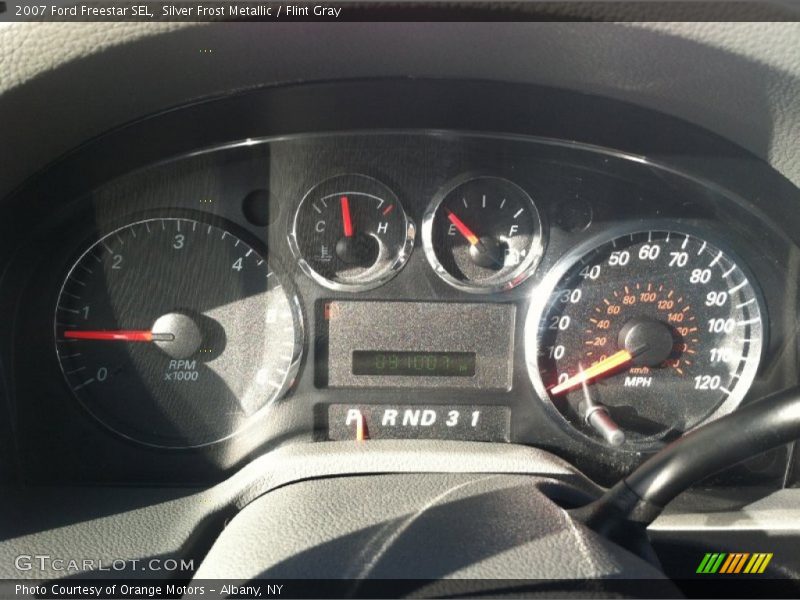 Silver Frost Metallic / Flint Gray 2007 Ford Freestar SEL