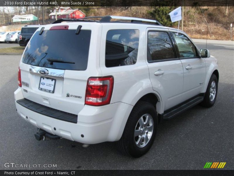 White Suede / Stone 2010 Ford Escape Hybrid 4WD