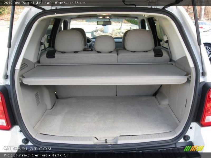 White Suede / Stone 2010 Ford Escape Hybrid 4WD