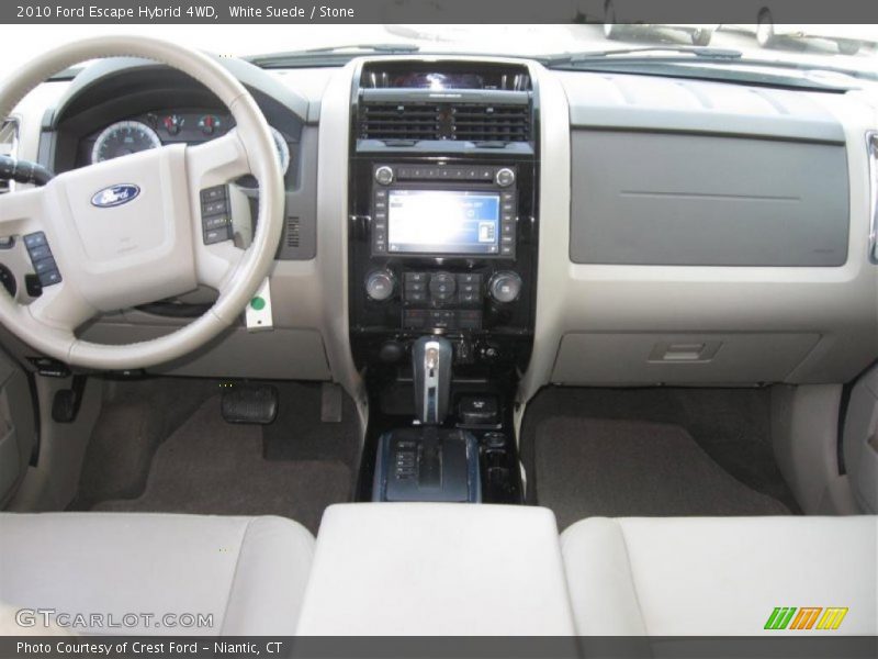 Dashboard of 2010 Escape Hybrid 4WD