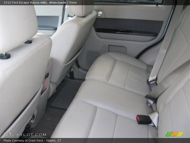 Rear Seat of 2010 Escape Hybrid 4WD