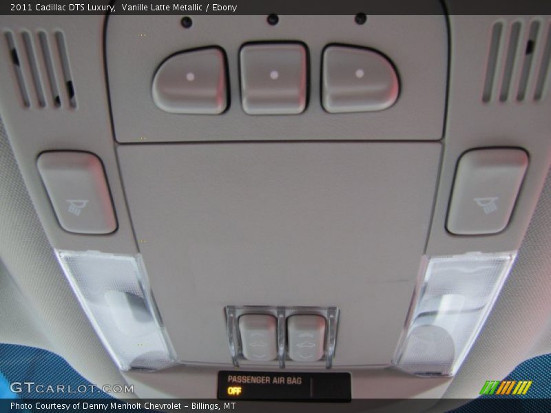 Vanille Latte Metallic / Ebony 2011 Cadillac DTS Luxury