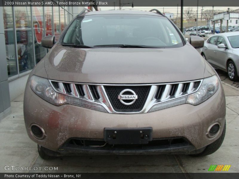 Tinted Bronze Metallic / Black 2009 Nissan Murano S AWD
