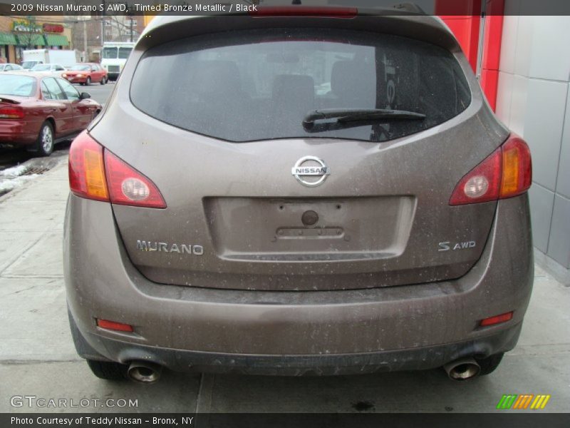 Tinted Bronze Metallic / Black 2009 Nissan Murano S AWD