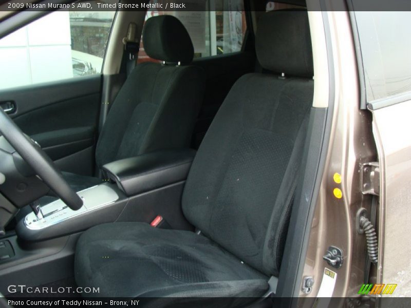 Tinted Bronze Metallic / Black 2009 Nissan Murano S AWD