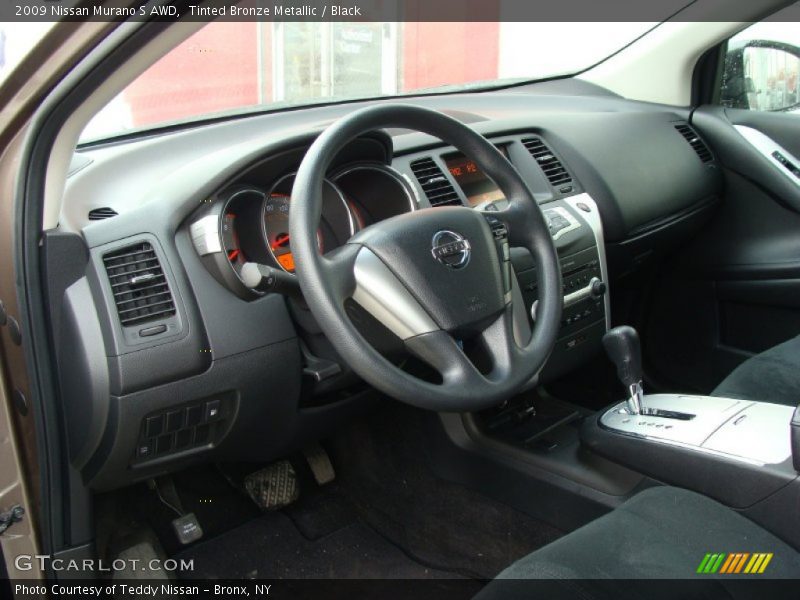 Tinted Bronze Metallic / Black 2009 Nissan Murano S AWD