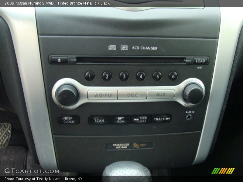 Tinted Bronze Metallic / Black 2009 Nissan Murano S AWD