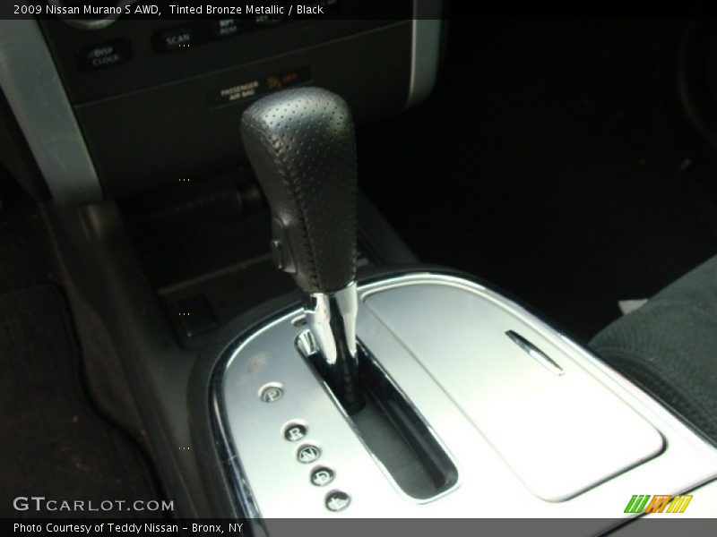 Tinted Bronze Metallic / Black 2009 Nissan Murano S AWD